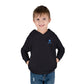 Toddler Hoodie — Minimal Blue Shield Logo Pullover